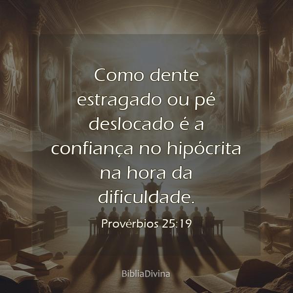 Provérbios 25:19