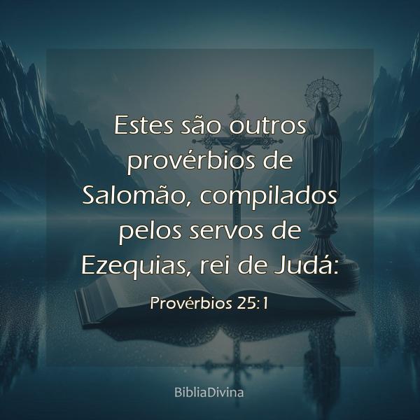 Provérbios 25:1