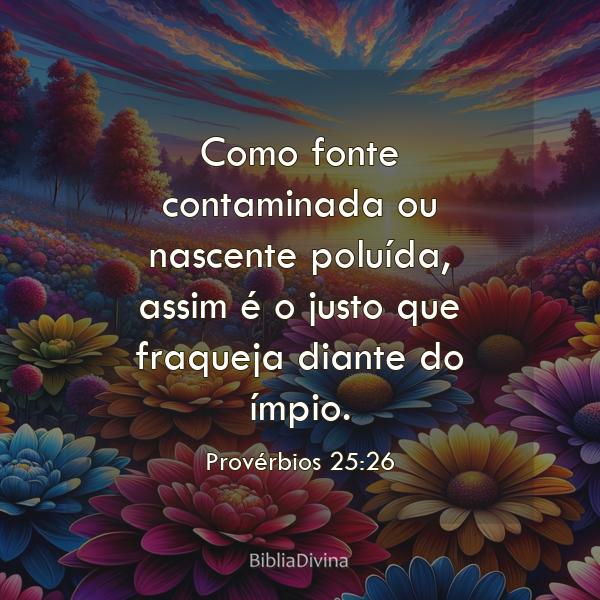 Provérbios 25:26