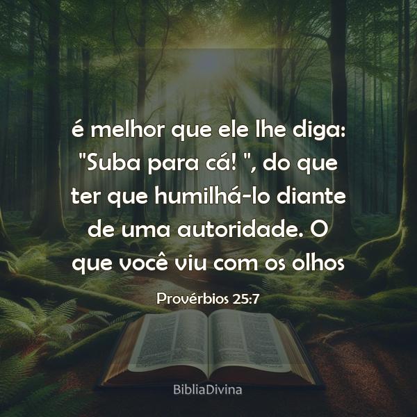 Provérbios 25:7