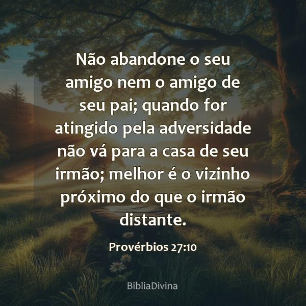 Provérbios 27:10