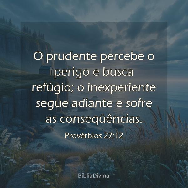 Provérbios 27:12