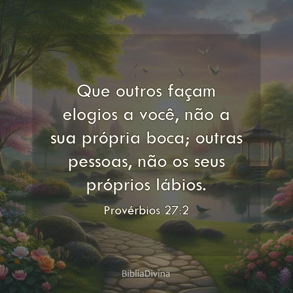 Provérbios 27:2