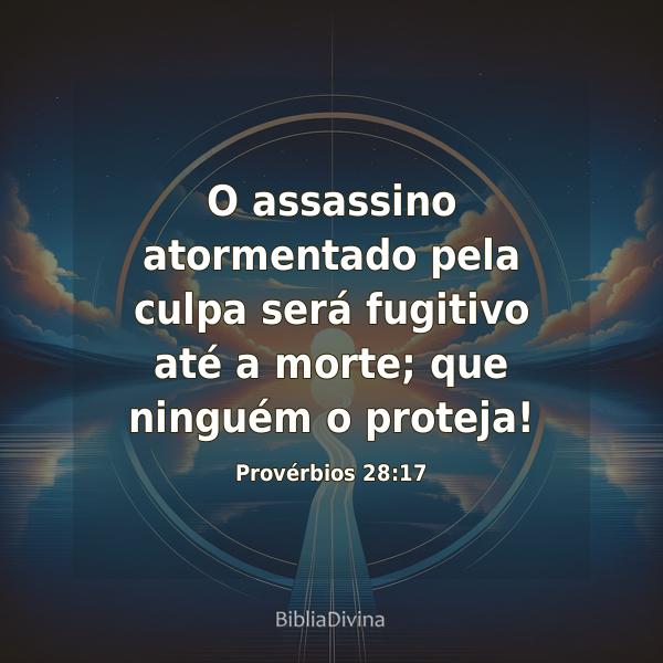 Provérbios 28:17