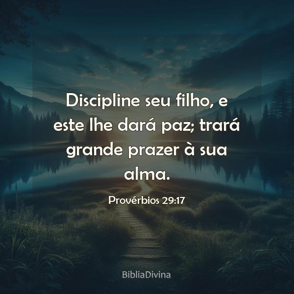 Provérbios 29:17