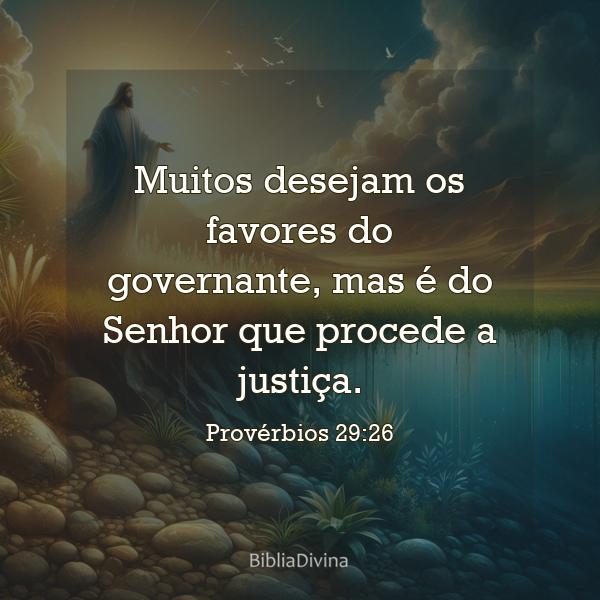 Provérbios 29:26