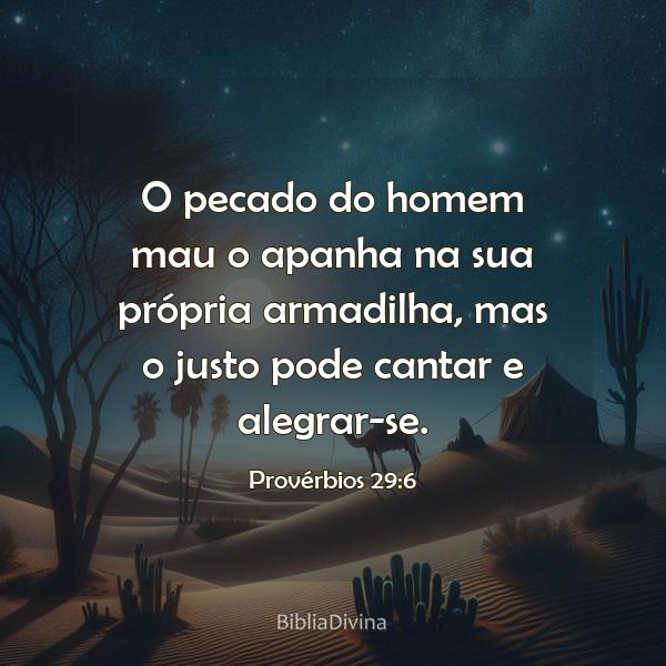 Provérbios 29:6