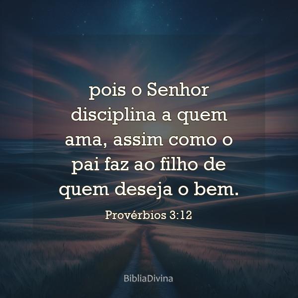 Provérbios 3:12