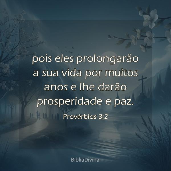 Provérbios 3:2