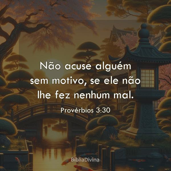 Provérbios 3:30