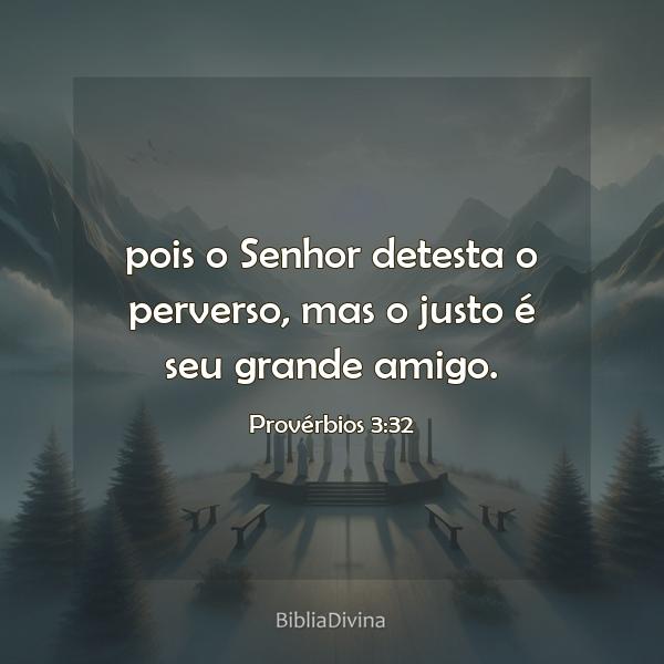 Provérbios 3:32