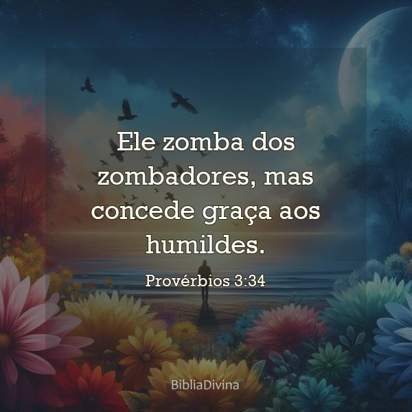 Provérbios 3:34