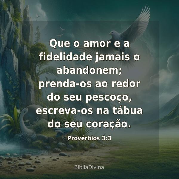 Provérbios 3:3