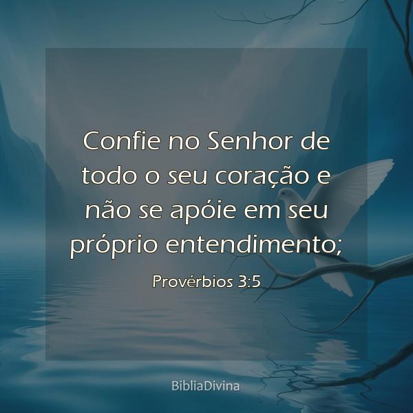 Provérbios 3:5