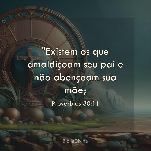 Provérbios 30:11