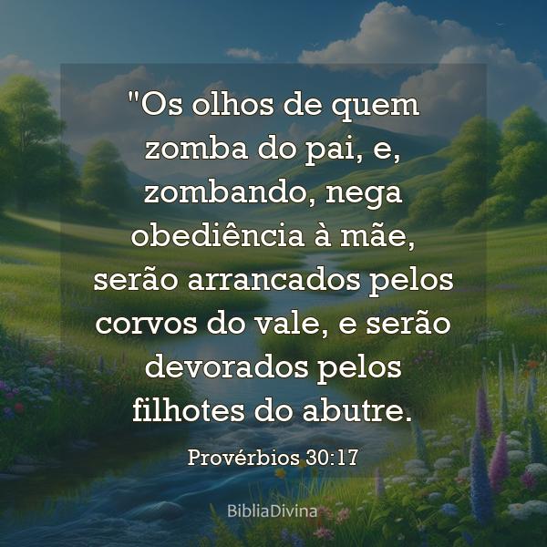 Provérbios 30:17