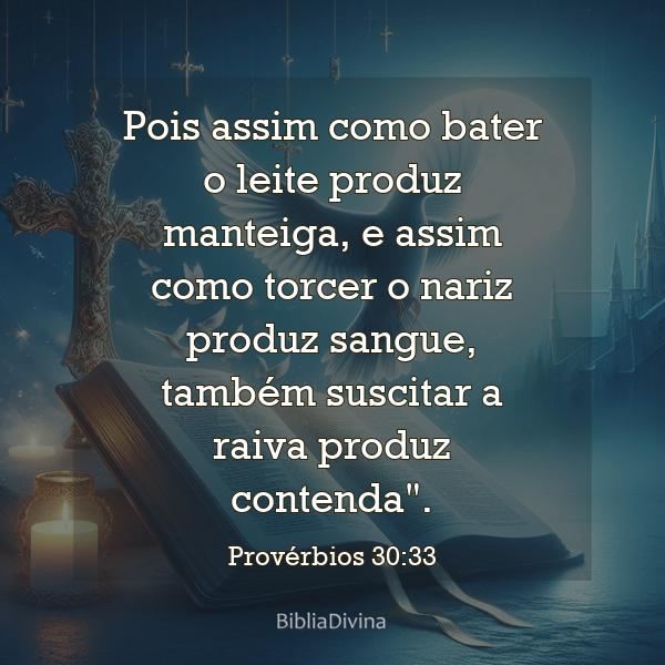 Provérbios 30:33