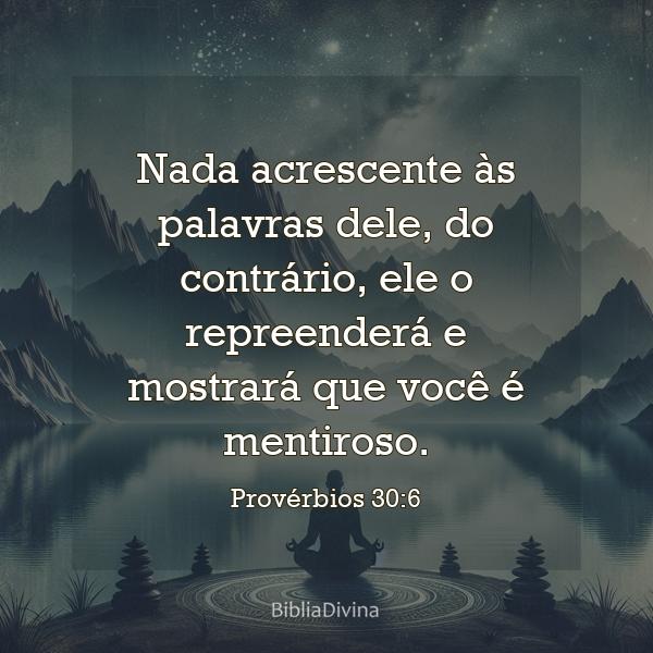 Provérbios 30:6