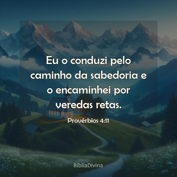 Provérbios 4:11