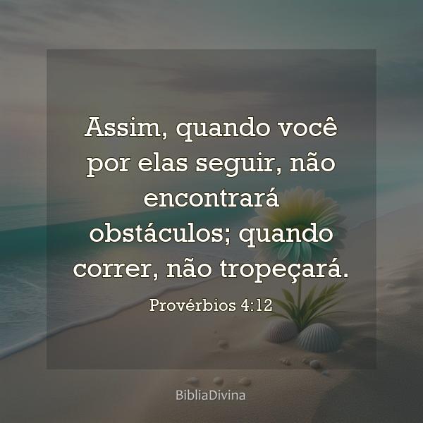 Provérbios 4:12