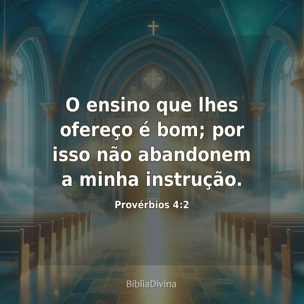 Provérbios 4:2