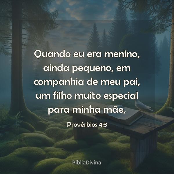 Provérbios 4:3