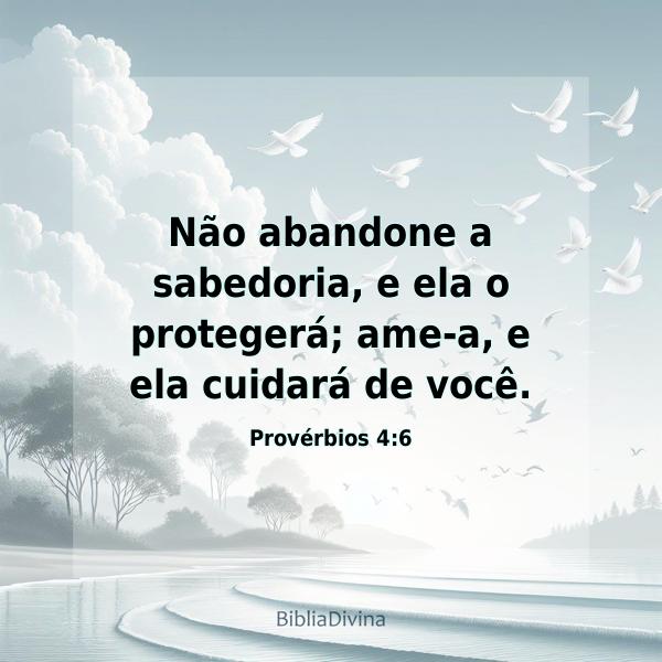 Provérbios 4:6