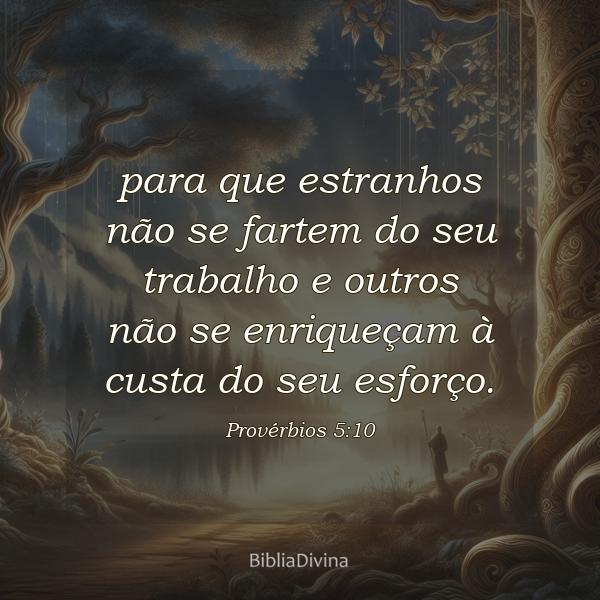 Provérbios 5:10