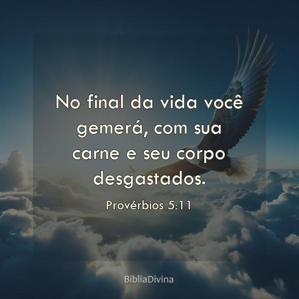 Provérbios 5:11