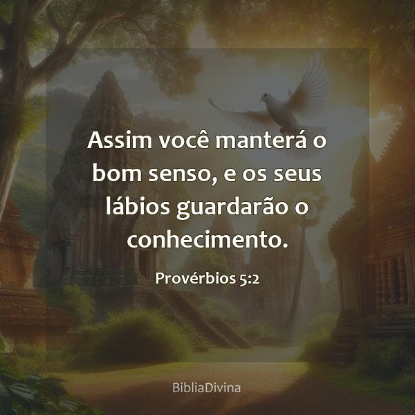 Provérbios 5:2