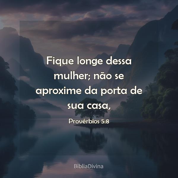 Provérbios 5:8