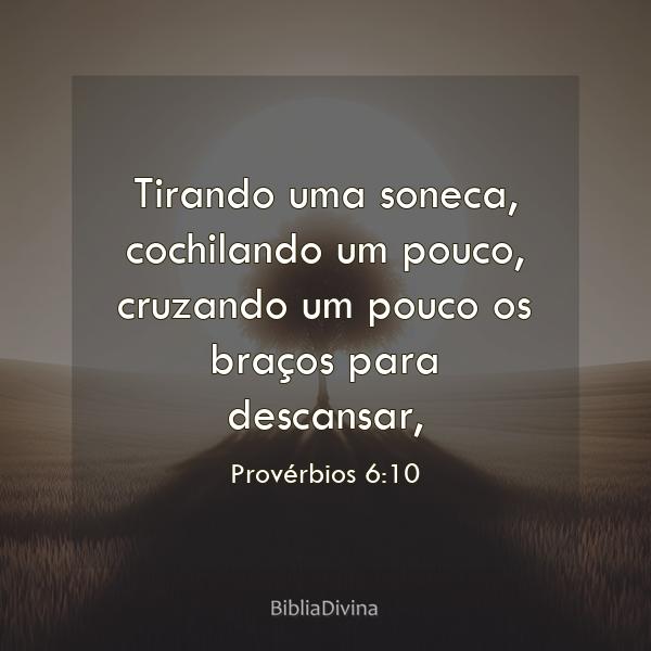 Provérbios 6:10