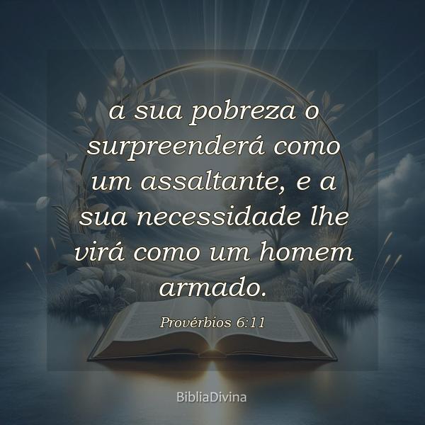 Provérbios 6:11