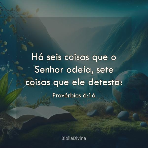 Provérbios 6:16