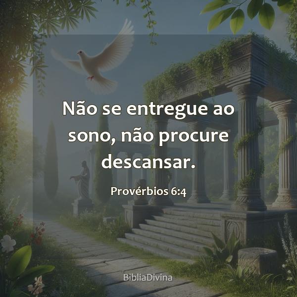 Provérbios 6:4