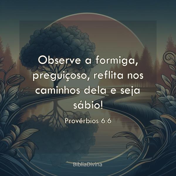 Provérbios 6:6