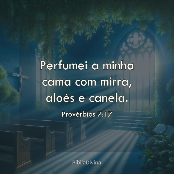 Provérbios 7:17