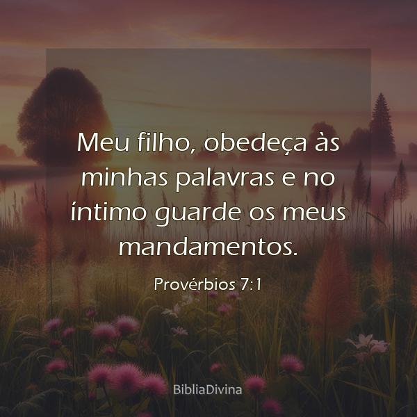 Provérbios 7:1