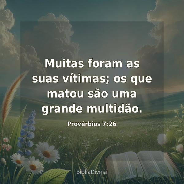 Provérbios 7:26