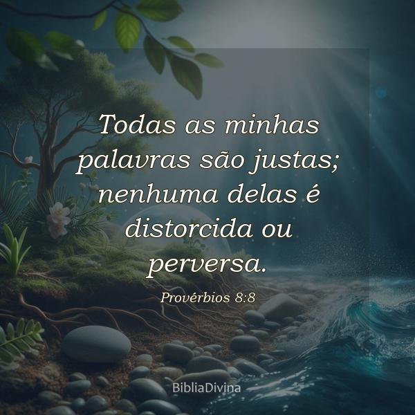 Provérbios 8:8