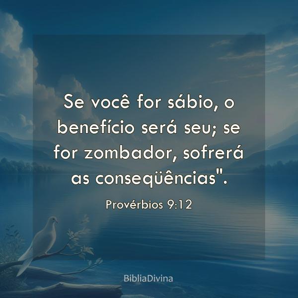 Provérbios 9:12