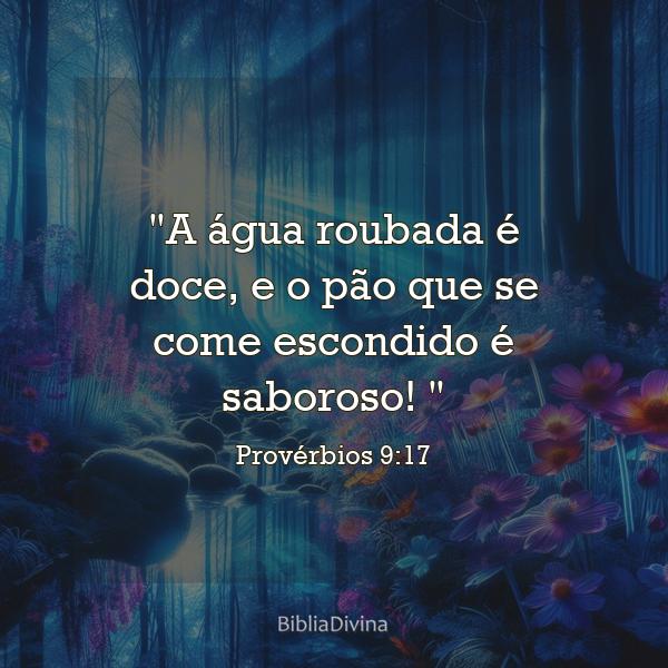 Provérbios 9:17