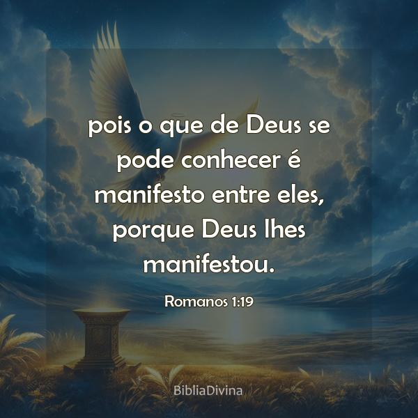 Romanos 1:19