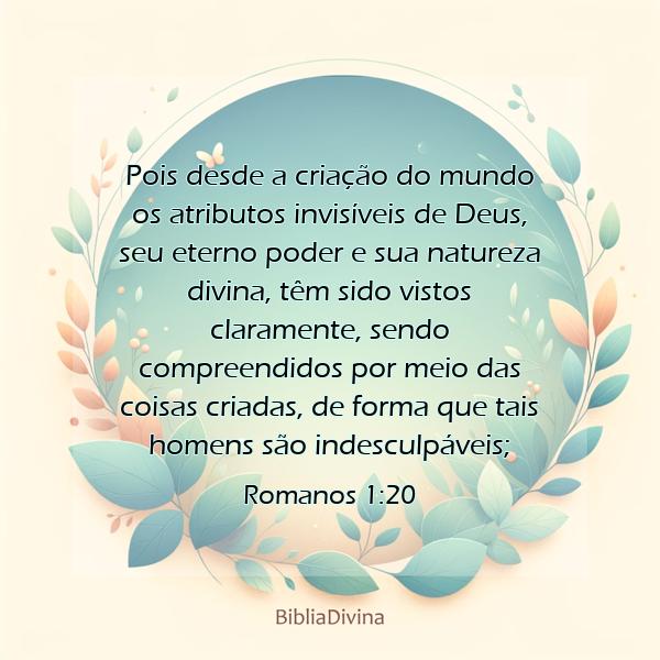 Romanos 1:20