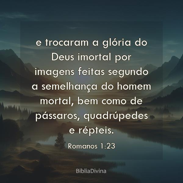 Romanos 1:23