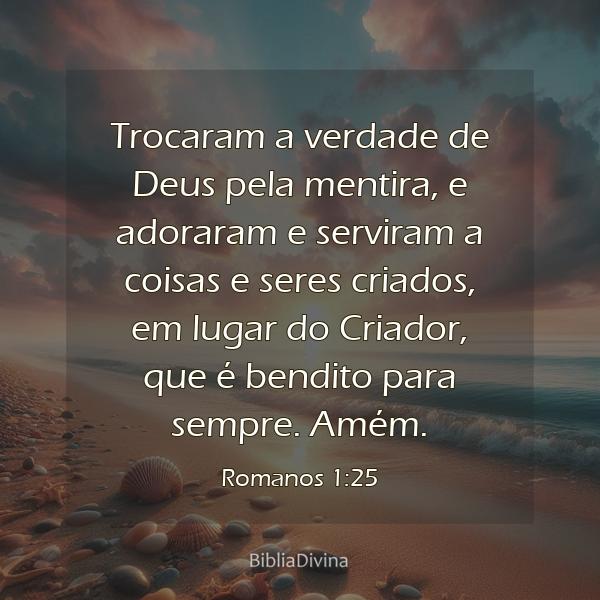 Romanos 1:25