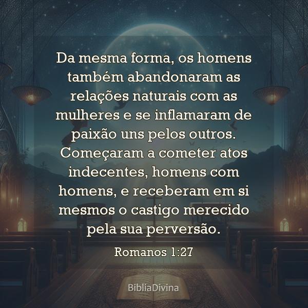 Romanos 1:27