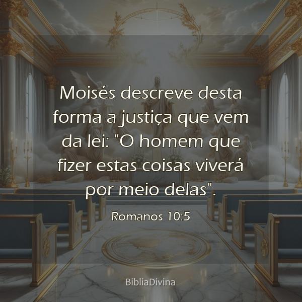 Romanos 10:5