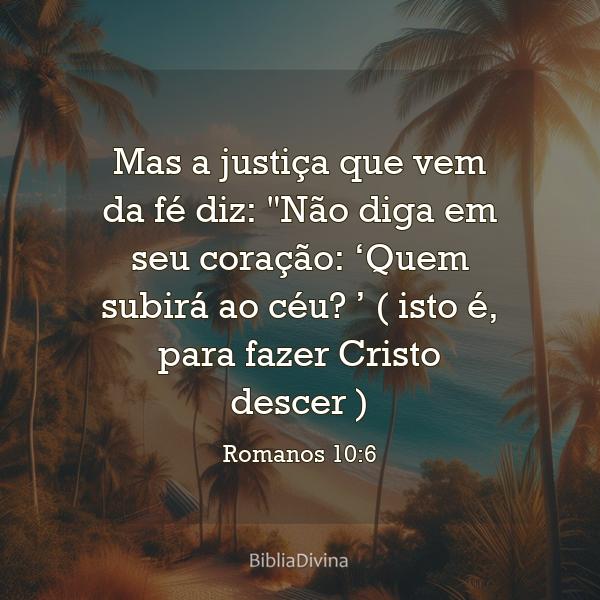 Romanos 10:6