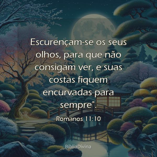 Romanos 11:10